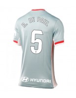 Atletico Madrid Rodrigo De Paul #5 Bortedrakt Dame 2024-25 Korte ermer